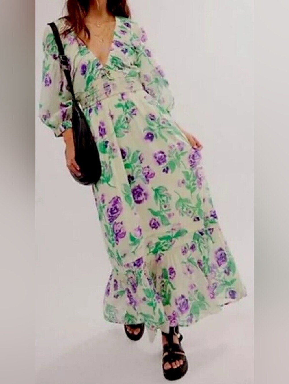 Free People Golden Hour Maxi Dress. Size Small